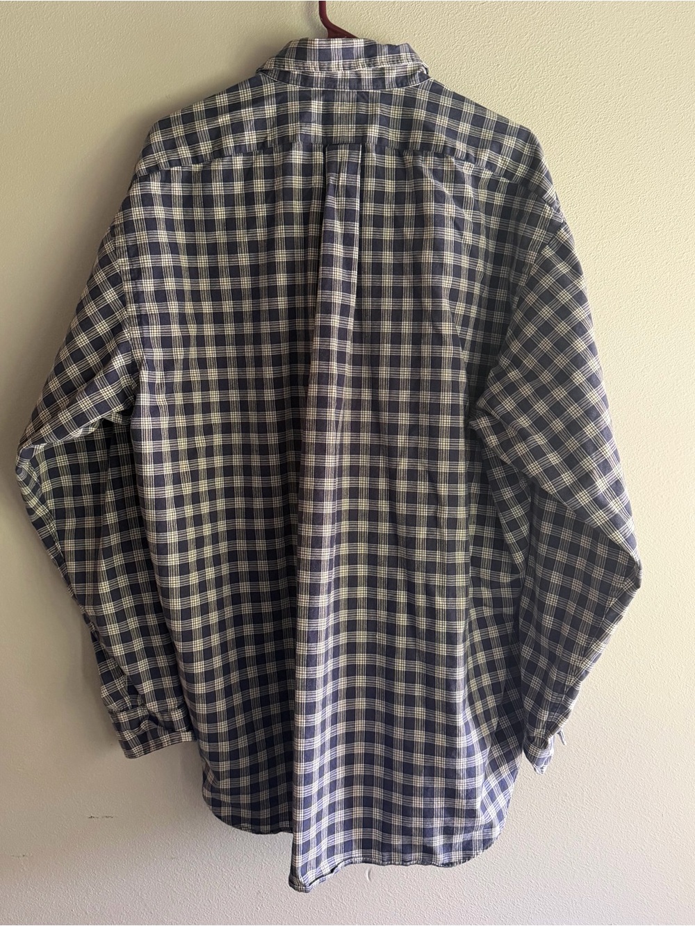 Polo Ralph Lauren Button Down Shirt Men XL Blue Green Plaid “BLAKE”. - Picture 3 of 3